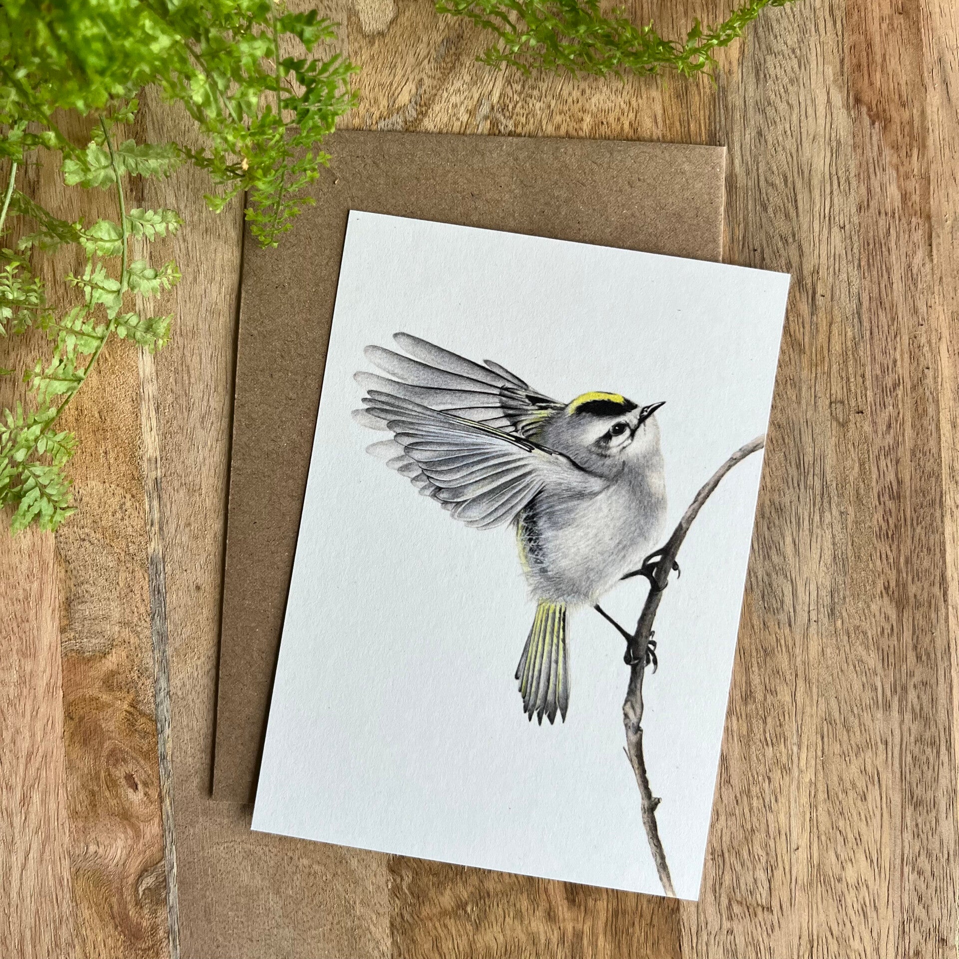 Ansichtkaart Goudhaantje