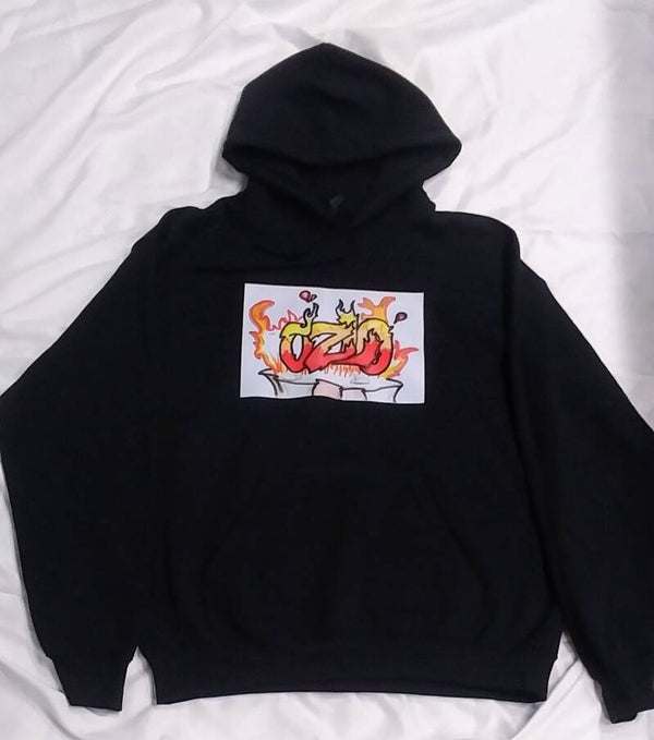 Unisex Heavy Blend 50/50 Hoodie (OZLO FIRE)