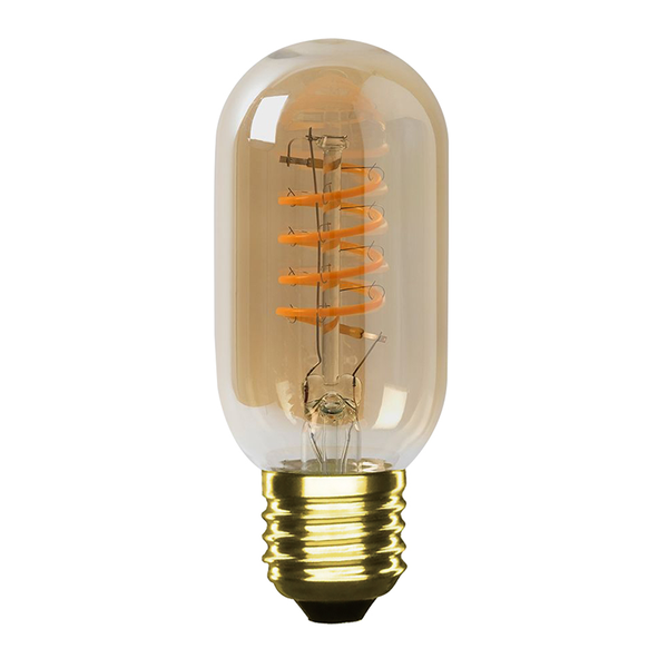 LED FILAMENT E27 TUBE DIMBAAR AMBER 4W 2500K