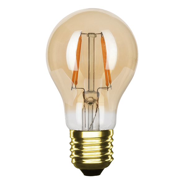 LED FILAMENT E27 PEER DIMBAAR AMBER 4W 2400K