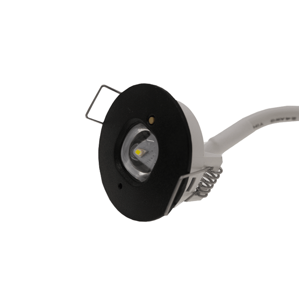 NOODVERLICHTING | INBOUWSPOT | ZWART