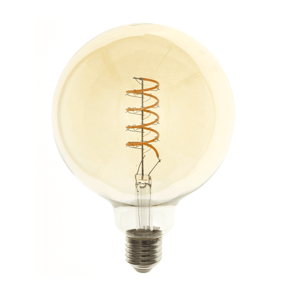 LED FILAMENT E27 GLOBE S DIMBAAR AMBER 4W