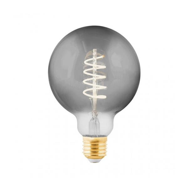 LED FILAMENT E27 GLOBE M DIMBAAR SMOKE 4W