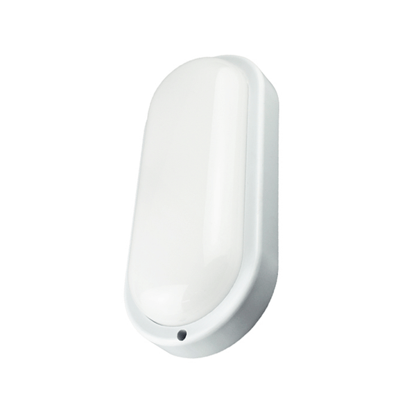 LED BULKHEAD OVAAL 18W WIT