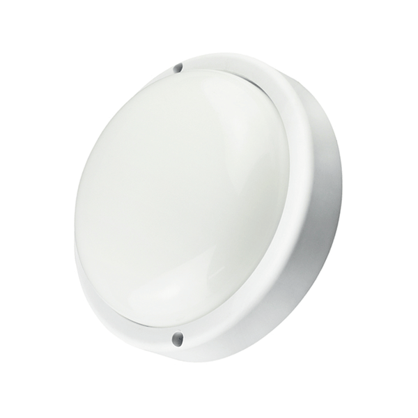 LED BULKHEAD ROND 8W WIT