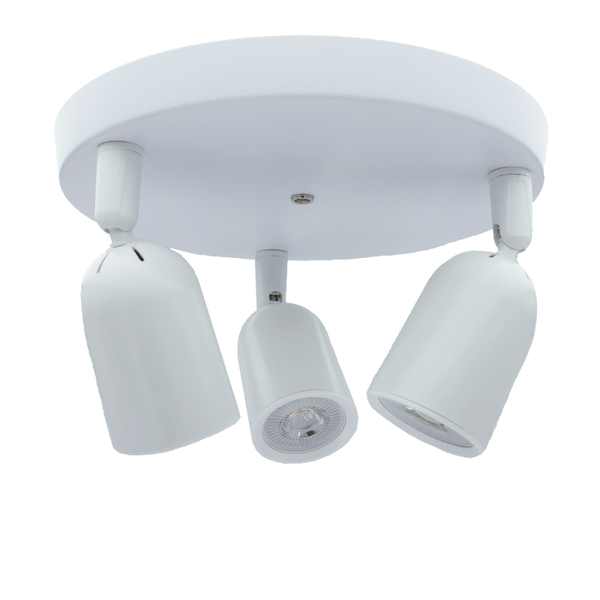 PLAFONDARMATUUR LOCASTE VOOR 3X GU10 WIT