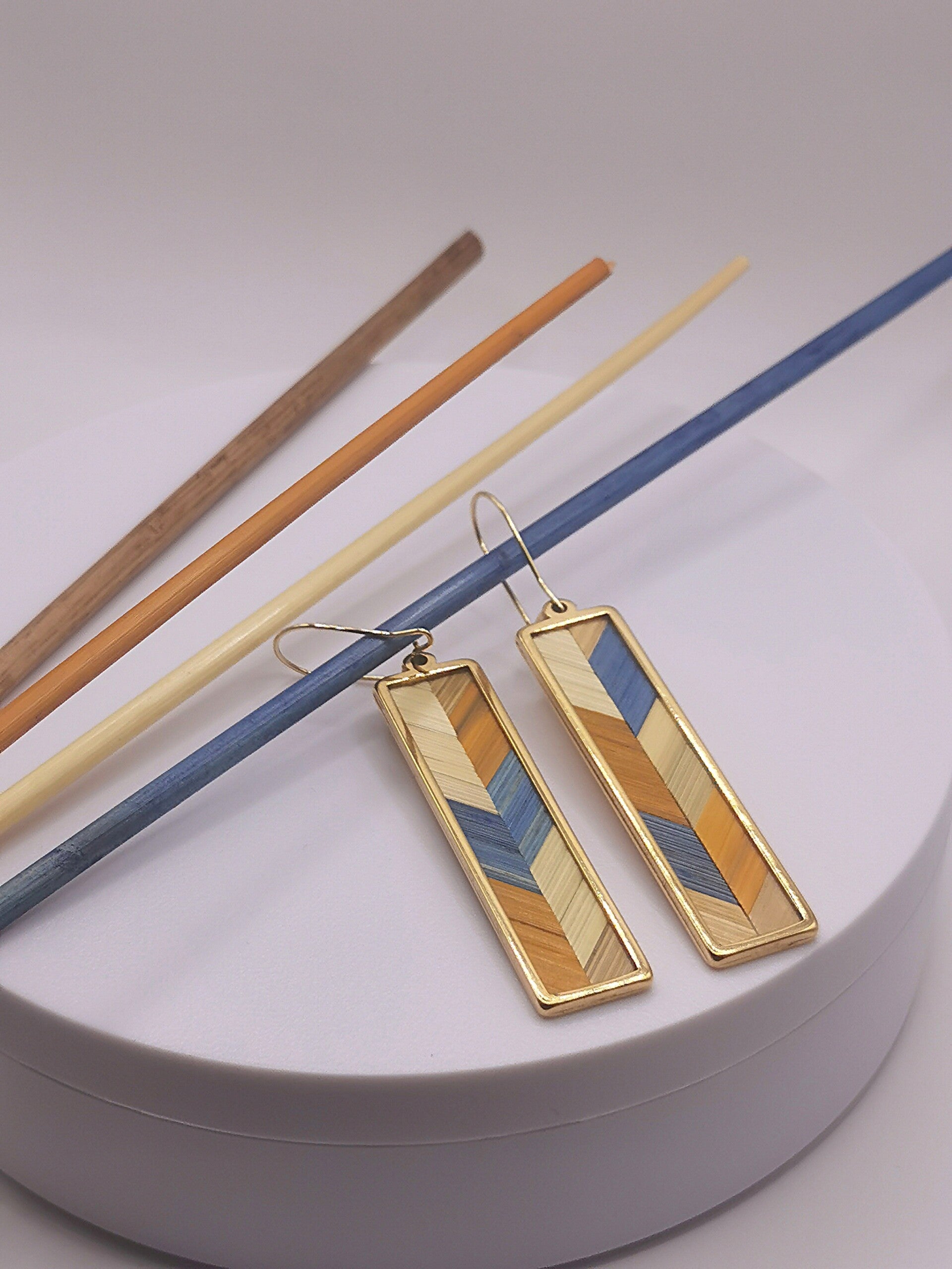 Boucles d'oreilles pendentif Josepha