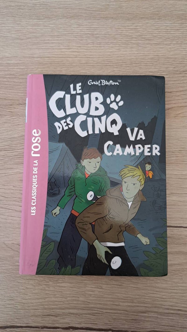 Le club des cinq va camper
