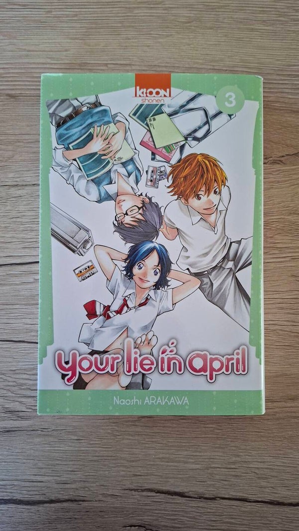 Naoshi Arakawa - Your lie in april - N° 3