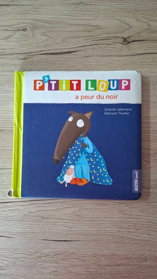 P'tit loup a peur du noir