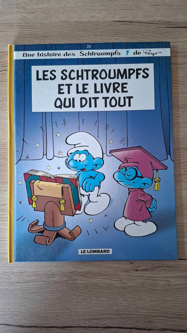 Les Schtroumpfs et le livre qui dit tout