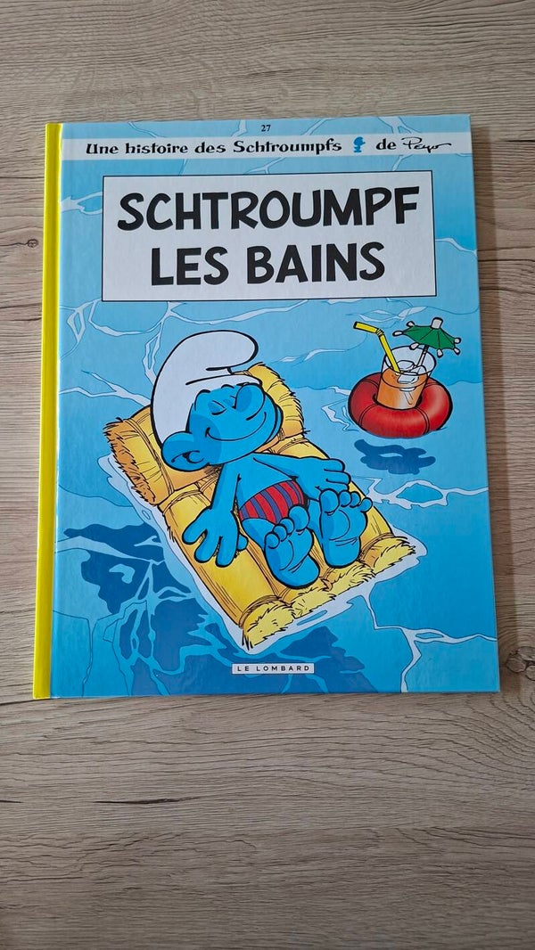 Schtroumpf les bains