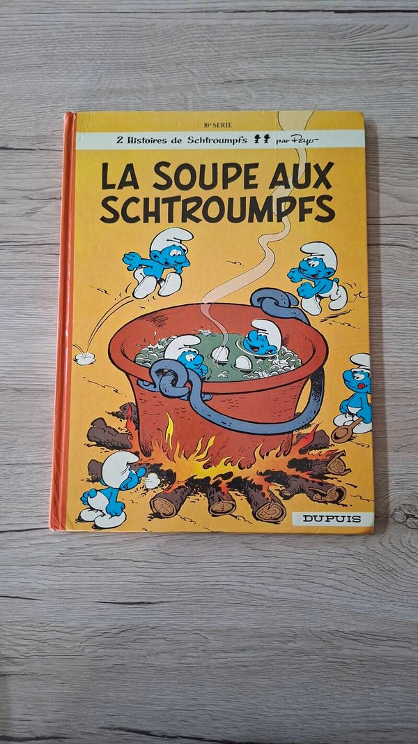 La soupe aux Schtroumpfs