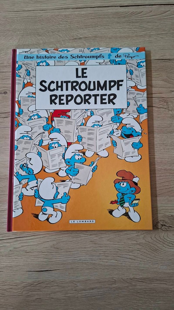 Le Schtroumpfs reporter