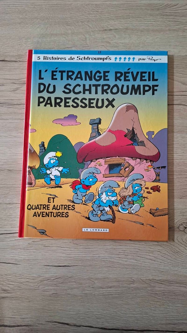 L'étrange réveil du Schtroumpfs paresseux