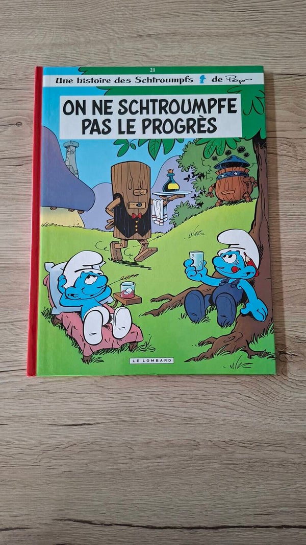 On ne Schtroumpfs pas le progrès