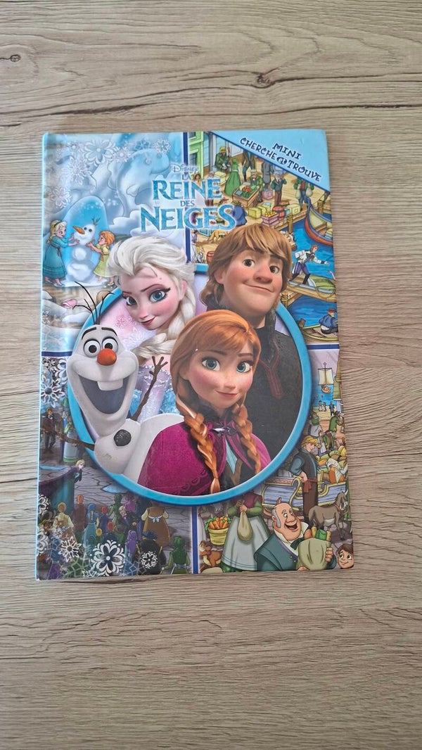 Mini cherche et trouve - La reine des neiges