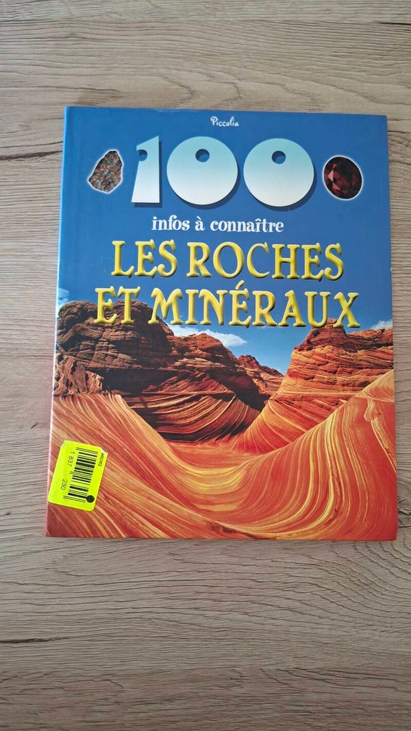 100 infos à connaître - Les roches et minéraux