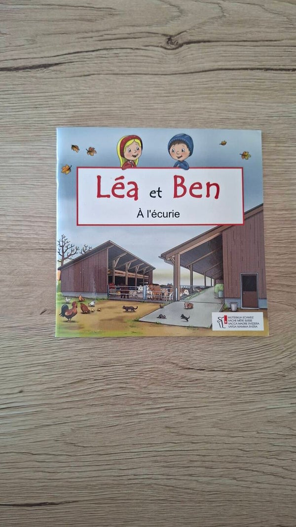 Léa et Ben à l'écurie