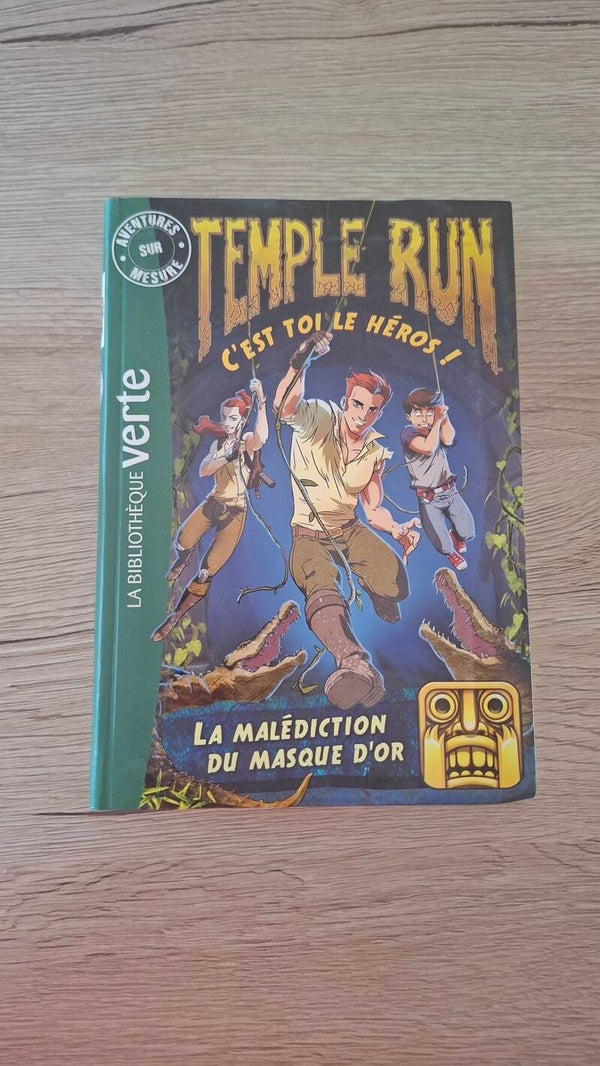 Temple Run c'est toi le héros ! - La malédictiond u masque d'or