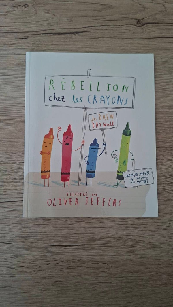 Rébellion chez les crayons
