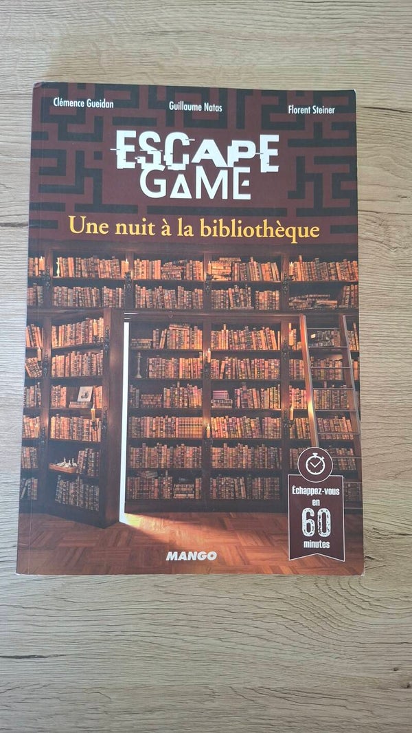 Escape Game - Une nuit à la bibliothèque