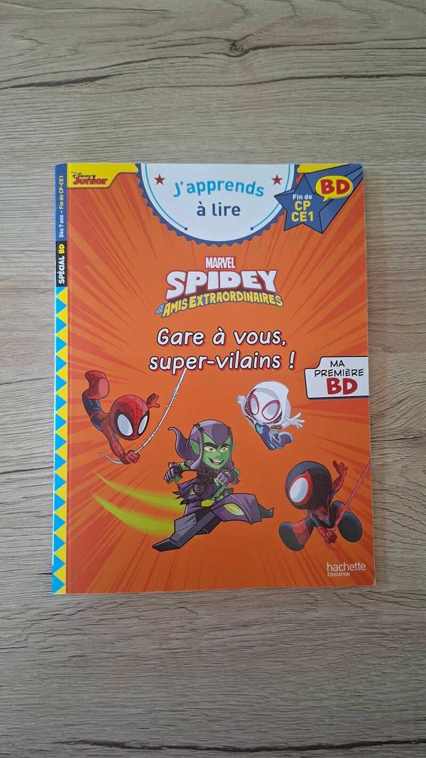 J'apprends à lire - Spidey et ses amis extraordinaires - Gare à vous, super-vilains !