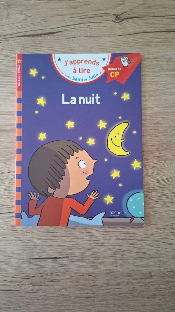 J'apprends à lire avec Sami et Julie - La nuit