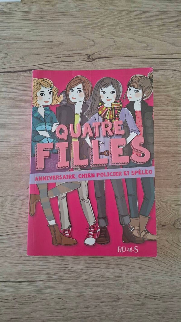 Quatre filles - Anniversaire, chien policier et spéléo