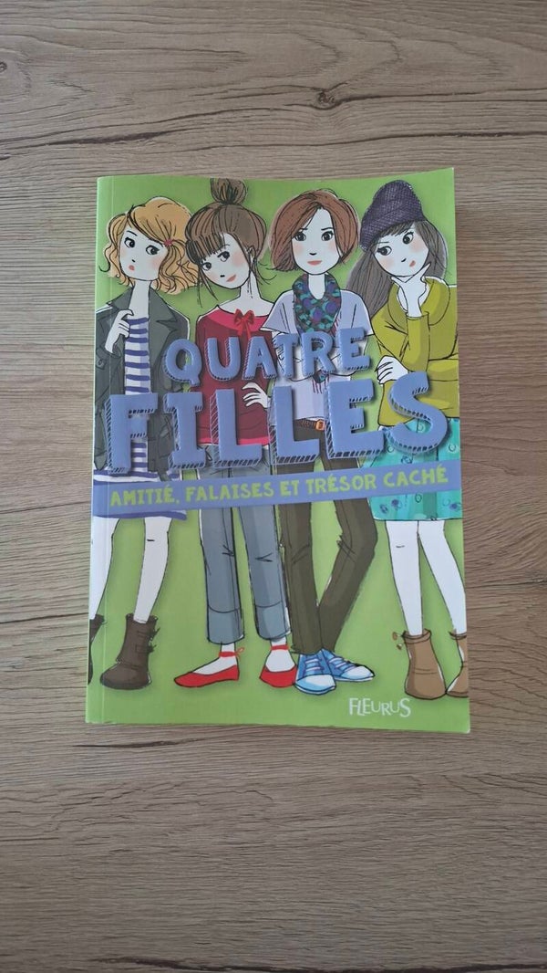 Quatre filles - Amitié, Falaises et trésor caché