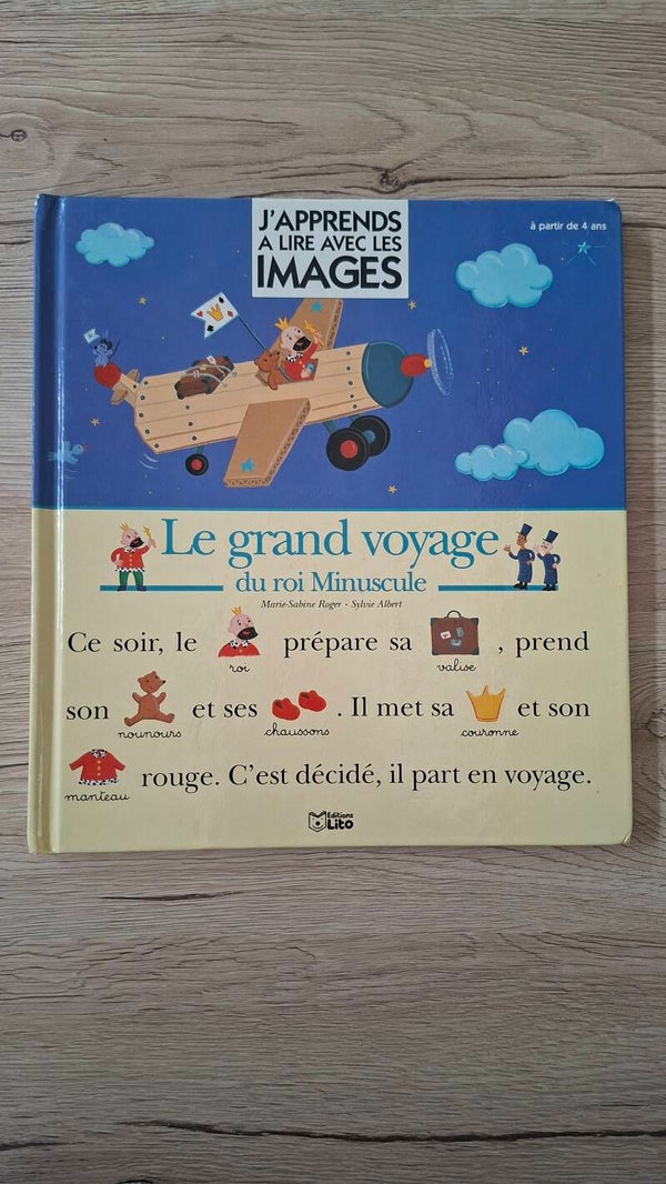 J'apprends à lire avec les images - Le grand voyage du roi Minuscule