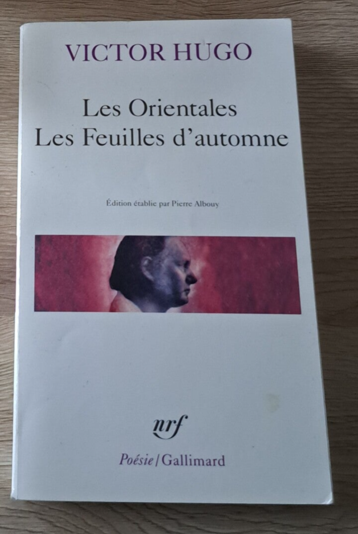 Victor Hugo - Les orientales, Les feuilles d'automne