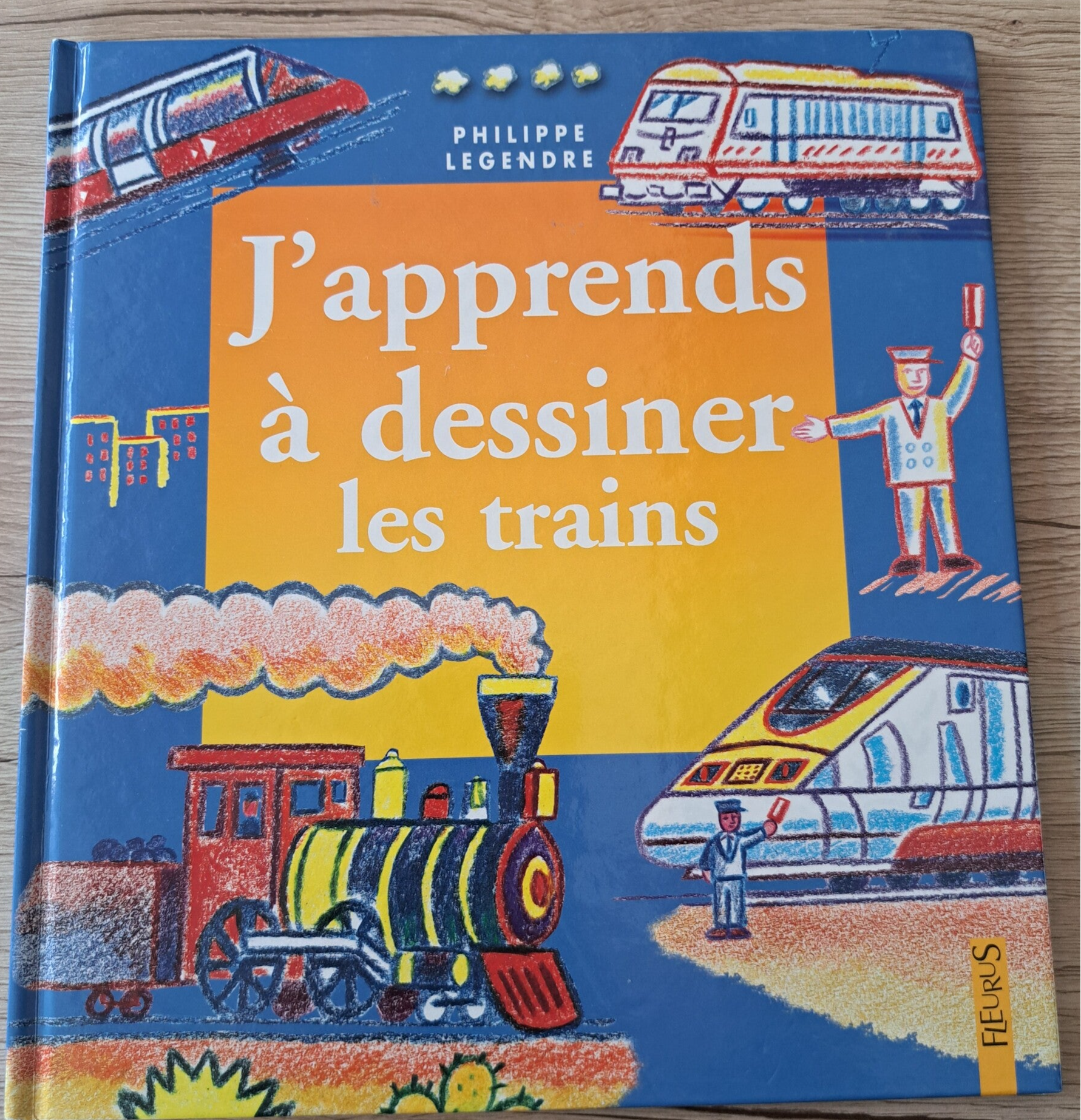 J'apprends à dessiner les trains