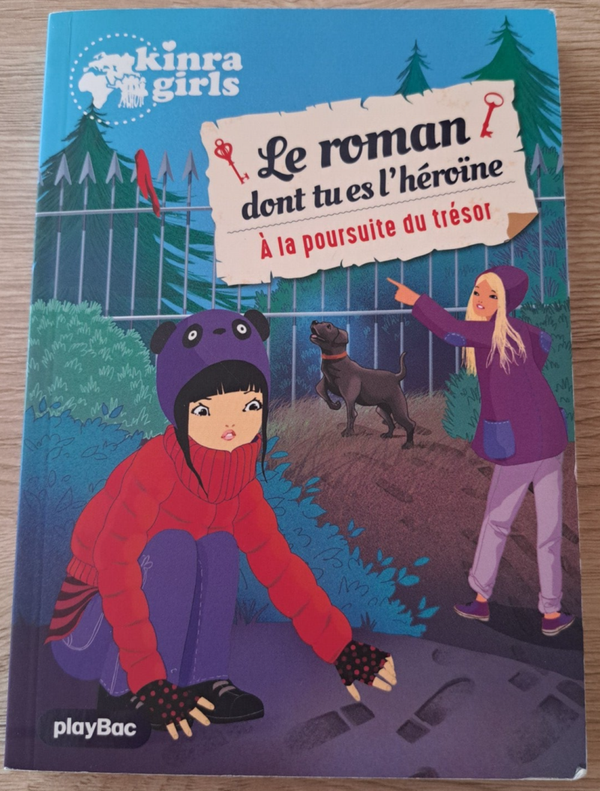 Kinra Girls, Le roman dont tu es l'héroïne - Tome 2 à la poursuite du trésor