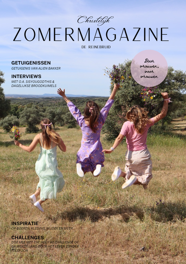 Christelijk zomermagazine De Reine Bruid