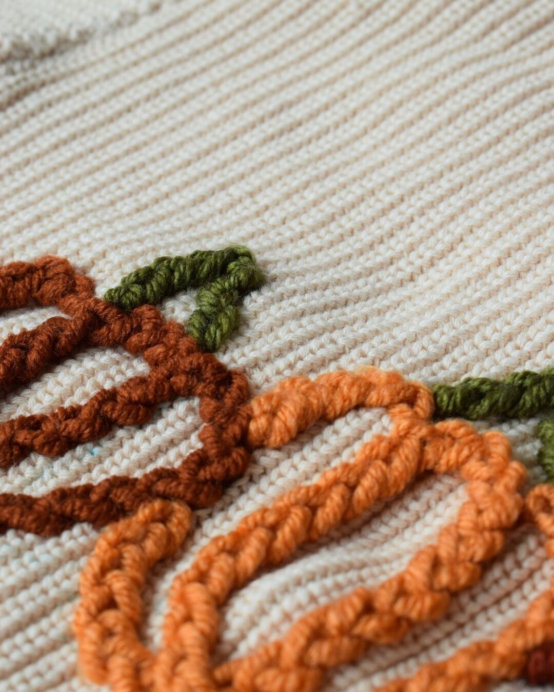 Macramé sleutelhanger