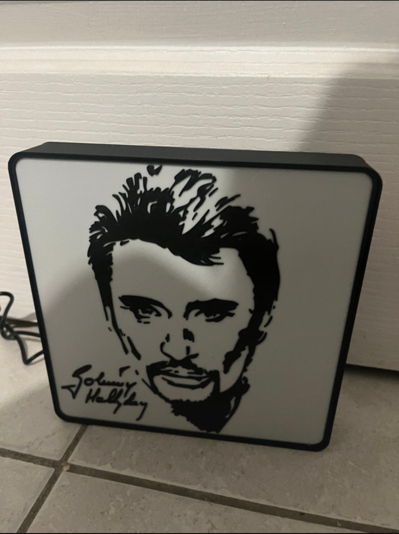 lampe Johnny Hallyday