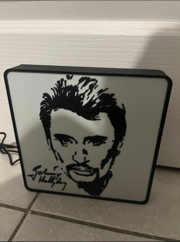 lampe Johnny Hallyday