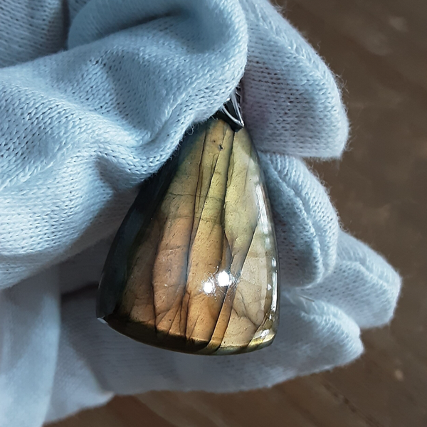 Pendentif Labradorite & Argent