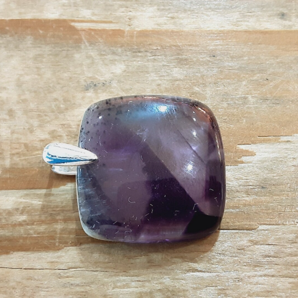 Pendentif Améthyste & Argent