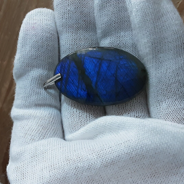 Pendentif Labradorite & Argent