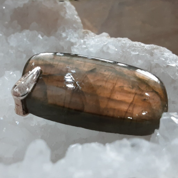 Pendentif Labradorite & Argent