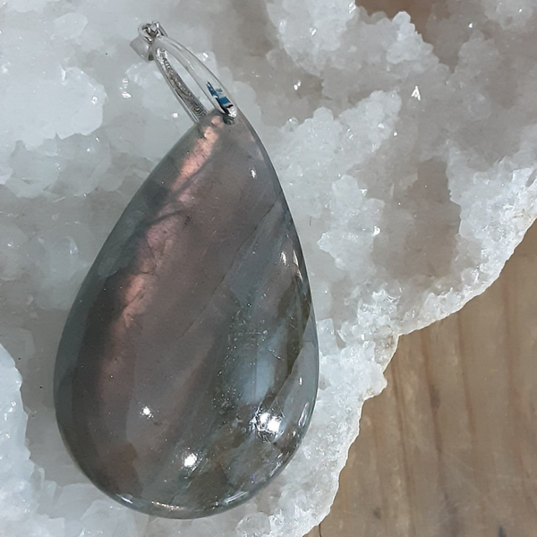 Pendentif Labradorite & Argent