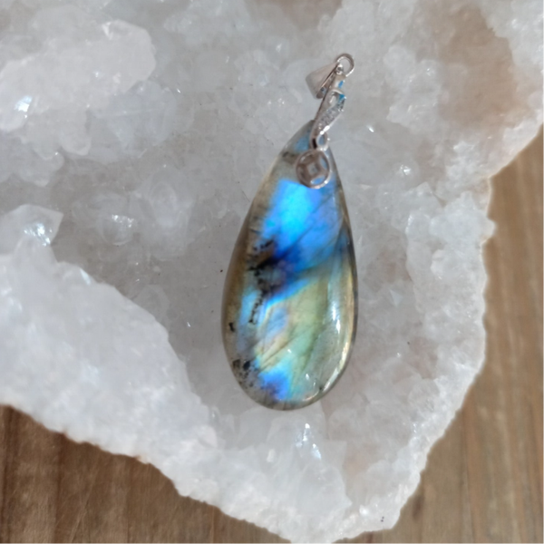 Pendentif Labradorite & Argent