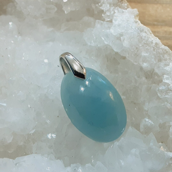 Pendentif Aigue-Marine & Argent