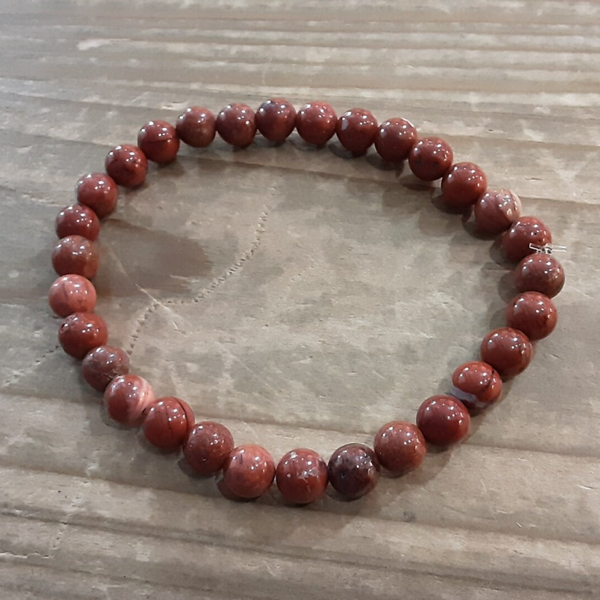 Bracelet Jaspe rouge