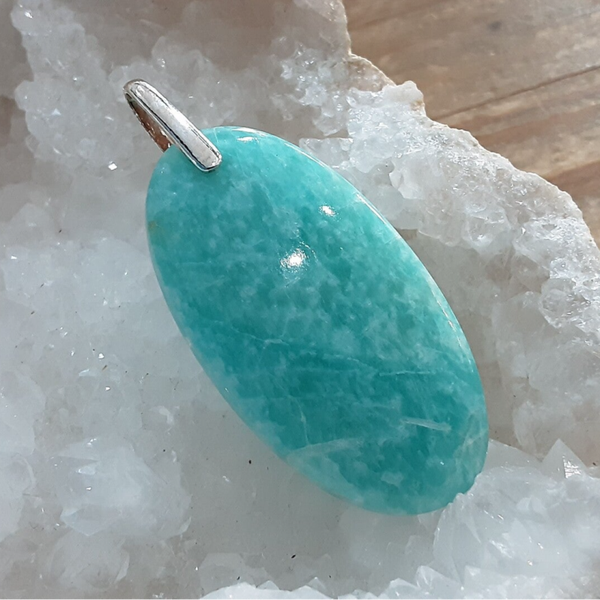 Pendentif Amazonite & Argent