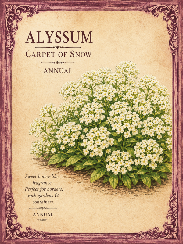 Alyssum ~Carpet of Snow~ Annual (Local Pick Up 0nly)