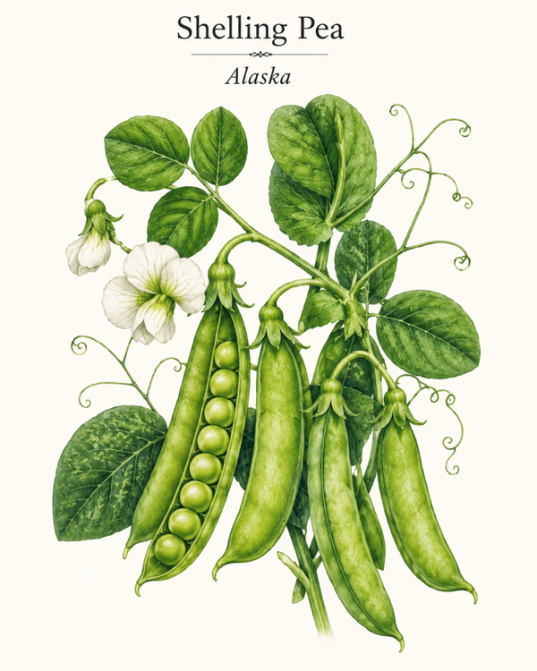Shelling Pea ~Alaska~ 6 pk (Local Pick Up Only