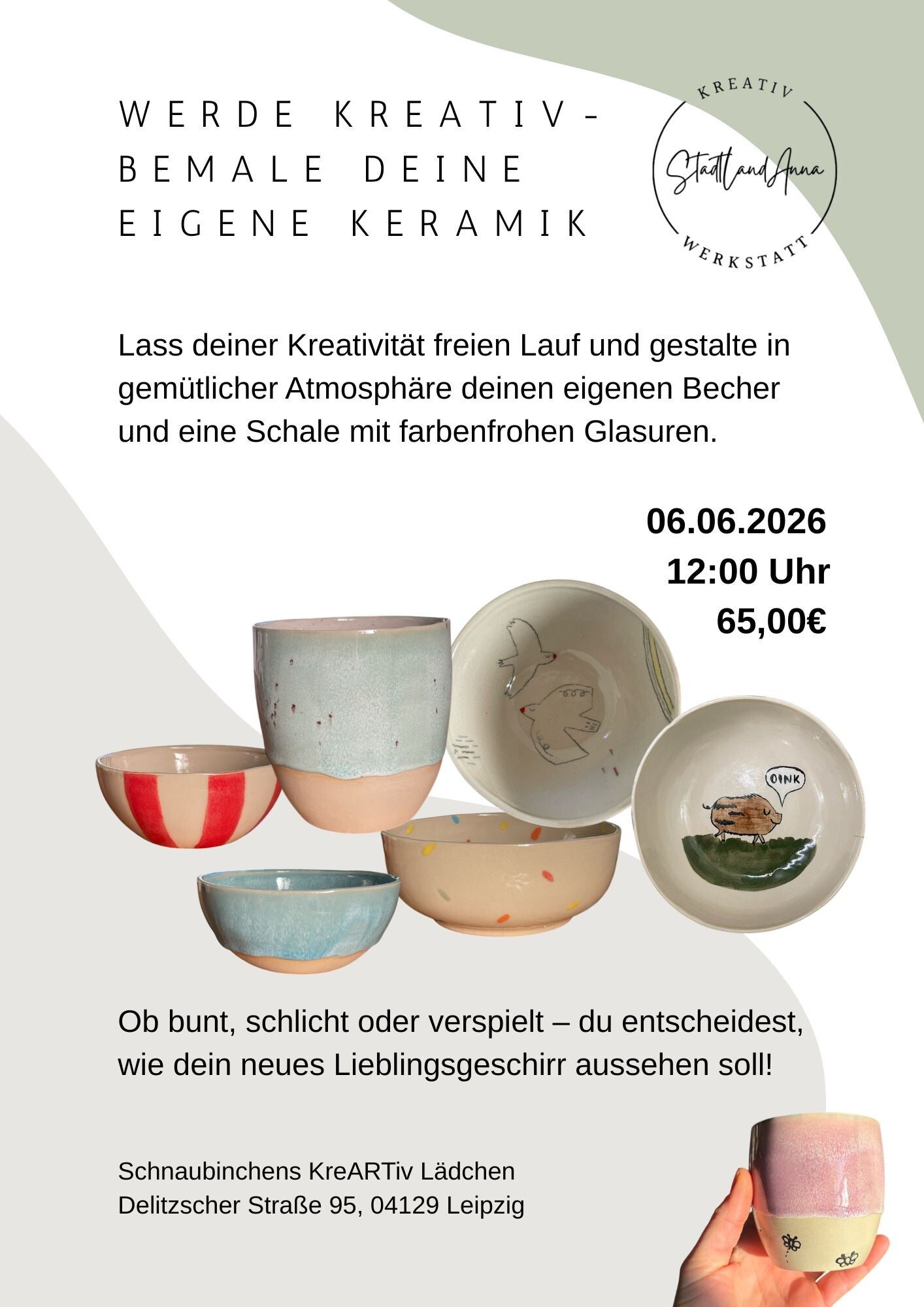 Glasur- Event Leipzig